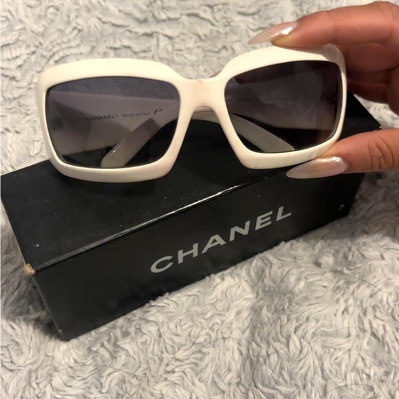CHANEL Accessories - Chanel Mother of Pearl Sunglasses